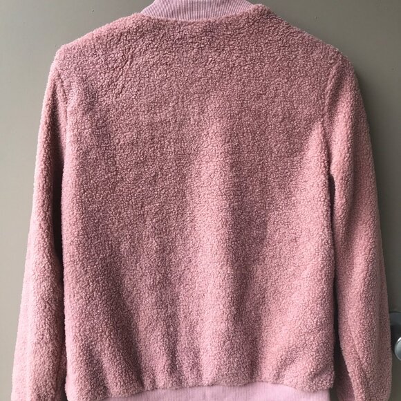 MIROL Rose Fleece Ladies Sherpa Jacket Size Small - Picture 6 of 7